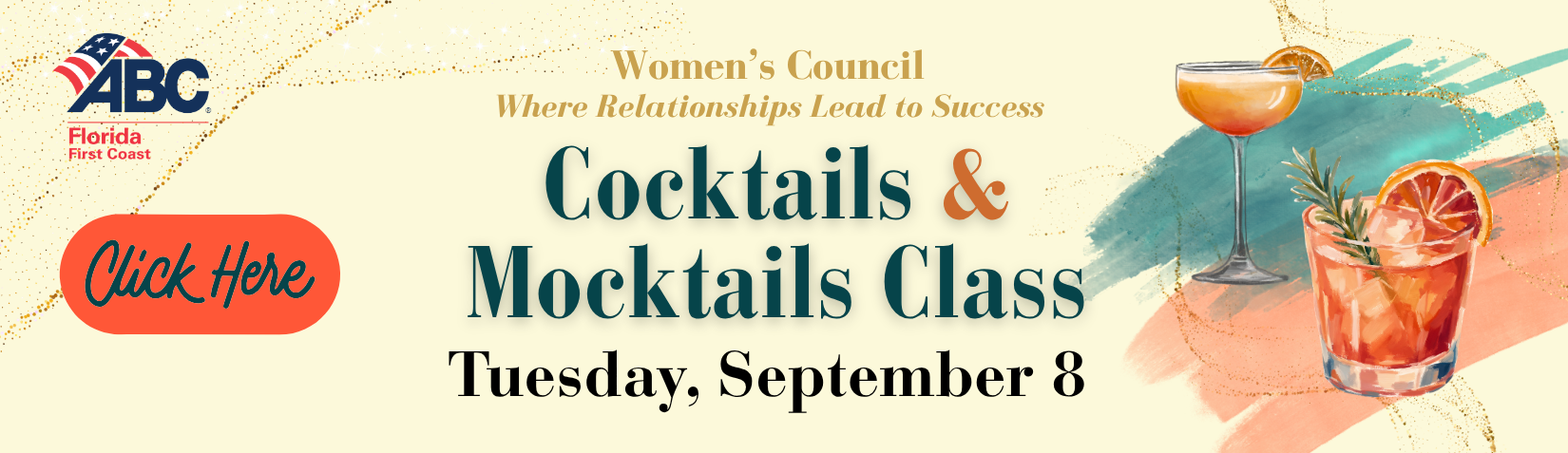 Banner WC Cocktails & Mocktails 09.08.2026